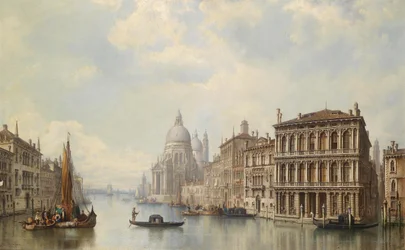 Venice, View of Santa Maria della Salute